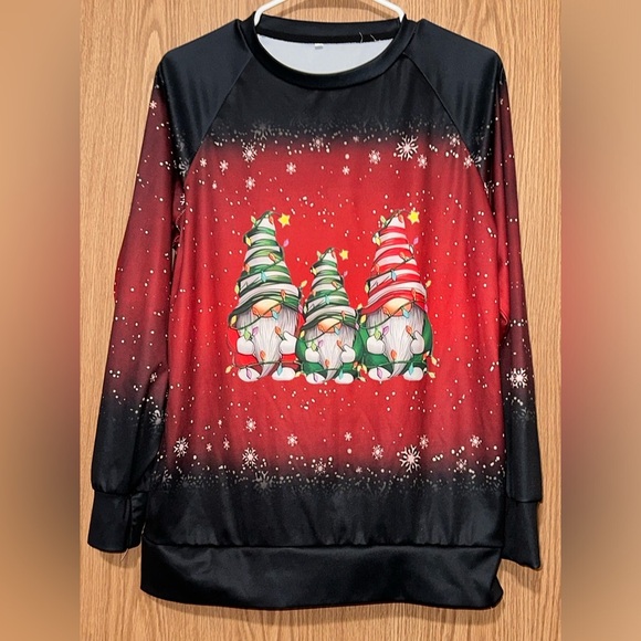 Gnomes Holiday Graphic Pullover- Medium - Picture 1 of 4